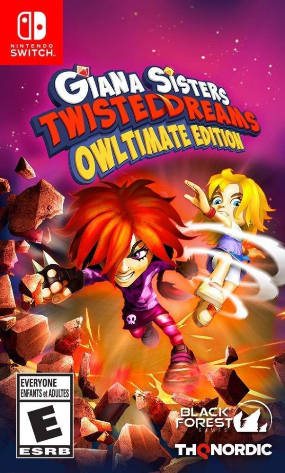 Игра Giana Sisters: Twisted Dream. Owltimate Edition (Nintendo Switch) б/у, Русские Субтитры