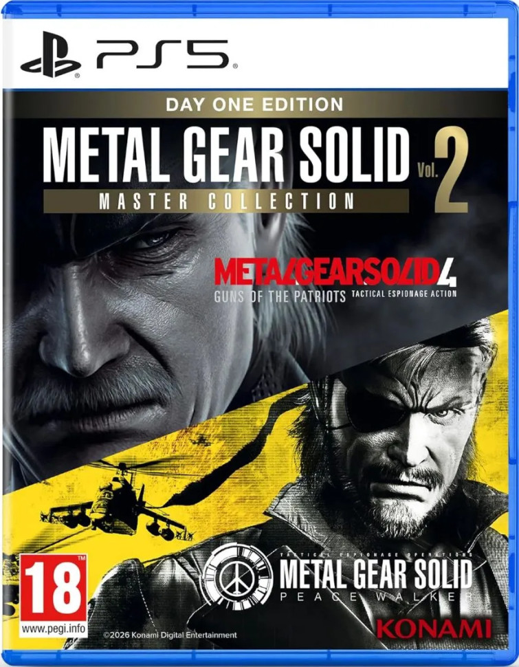 Игра Metal Gear Solid: Master Collection Vol. 2 (PS5) б\у, Полностью на английском