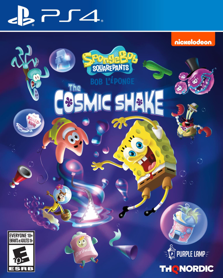 Игра SpongeBob SquarePants: The Cosmic Shake (PS4) Русские Субтитры