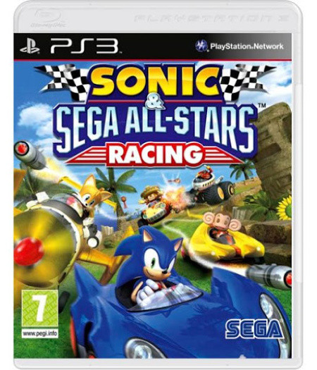 Игра Sonic & Sega All-Stars Racing (PS3) б/у, Полностью Английский купить за 1199.0000