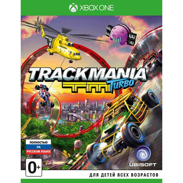 Игра Trackmania Turbo (Xbox one) б/у, Полностью Русский