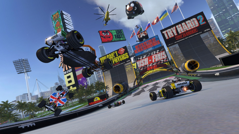 Игра Trackmania Turbo (Xbox one) б/у, Полностью Русский