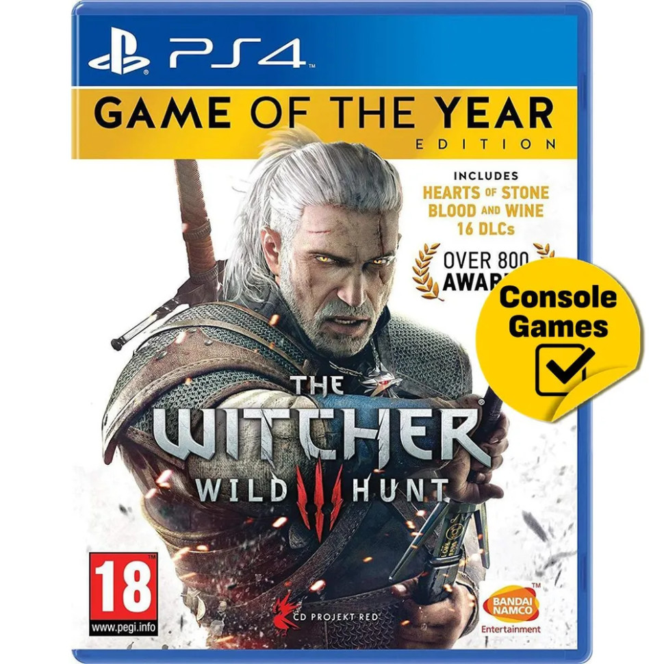 Игра Ведьмак 3. Игра года (PS4) Русс. Суб Русские Субтитры купить за 1849.0000