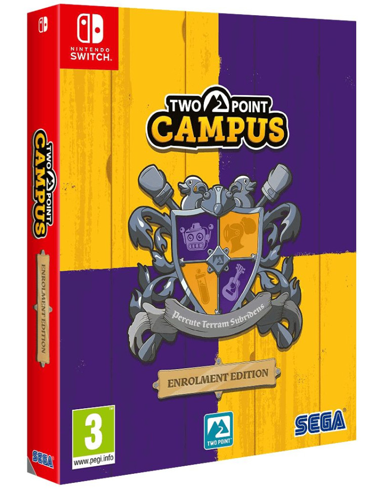 Игра Two Point Campus (Nintendo Switch) б/у, Полностью Английский
