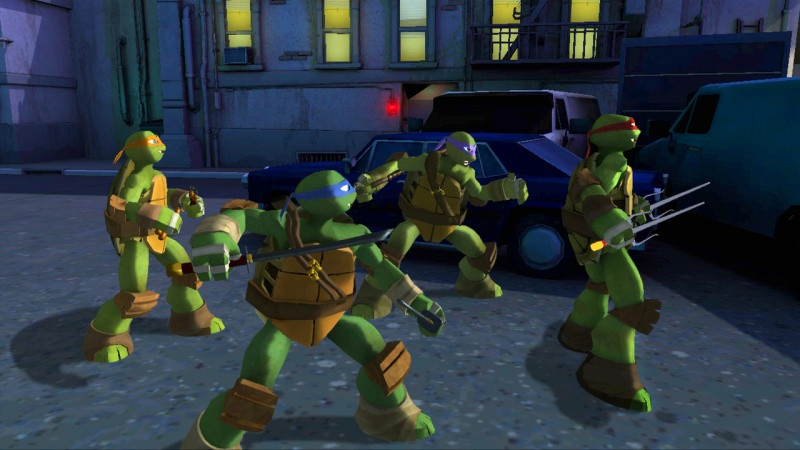 Игра TMNT Turtles ninja (Xbox 360) б/у, Полностью Английский