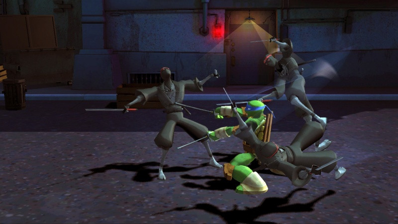 Игра TMNT Turtles ninja (Xbox 360) б/у, Полностью Английский