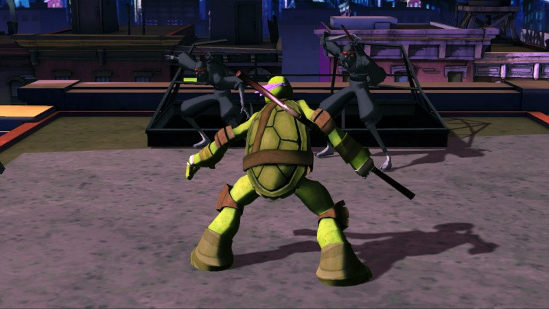Игра TMNT Turtles ninja (Xbox 360) б/у, Полностью Английский
