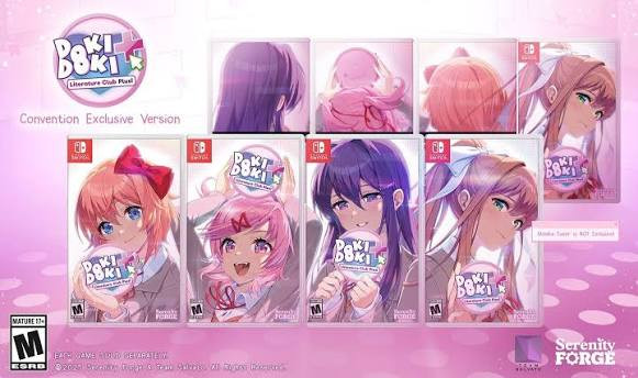 Игра Doki Doki Literature Club Plus! (Nintendo Switch) Полностью Английский