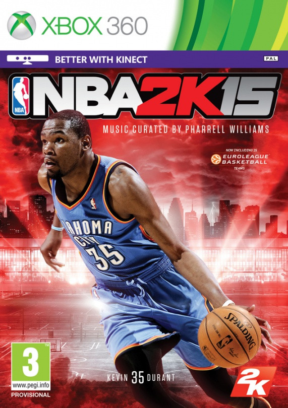 Игра NBA 2K15 (Xbox 360) б/у, Полностью Английский купить за 999.0000