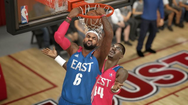 Игра NBA 2K15 (Xbox 360) б/у, Полностью Английский