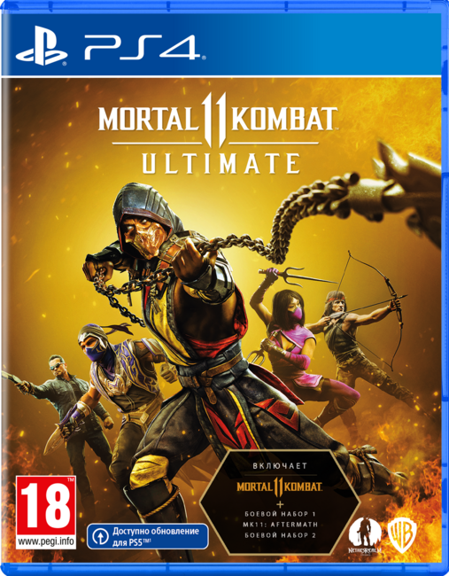 Игра Mortal Kombat 11: Ultimate (PS4) б/у, Русские Субтитры купить за 1199.0000