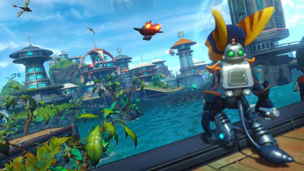 Игра Ratchet & Clank (PS4) б/у, Полностью Русский