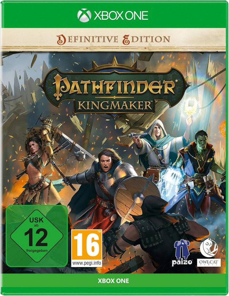 Игра Pathfinder Kingmaker. Definitive Edition (Xbox one) б/у, Русские Субтитры